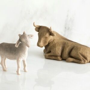 Willow Tree Nativity Ox & Goat